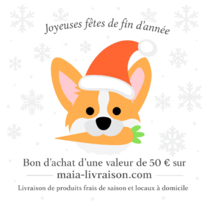 Bon d’achat pour Noël : 50€