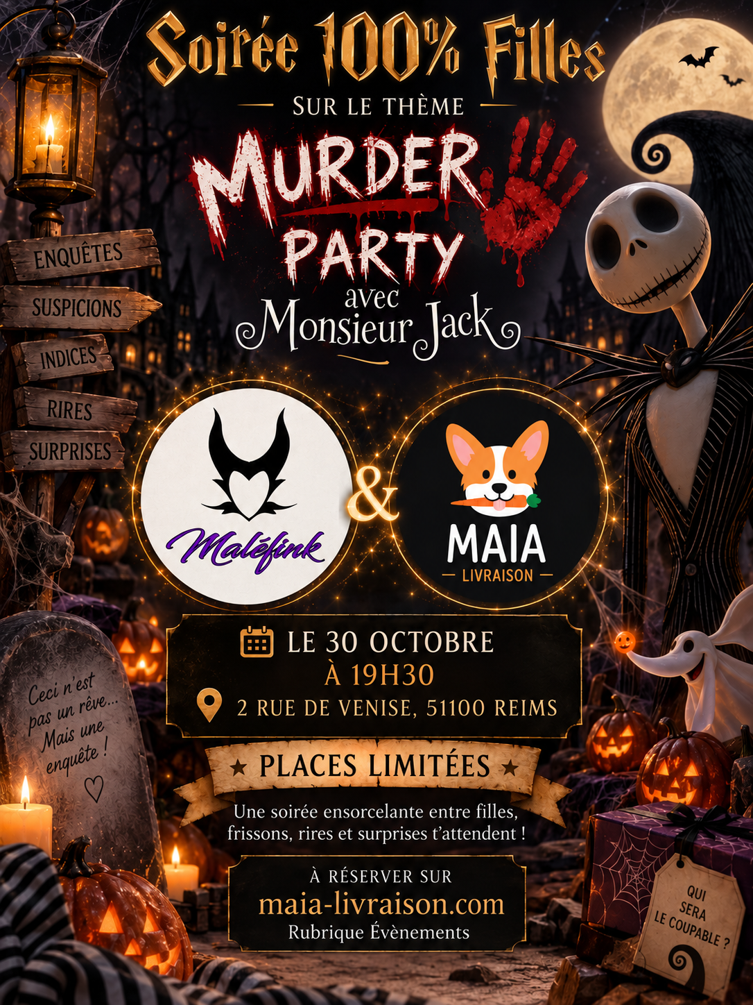 Soirée Murder Party Mr Jack