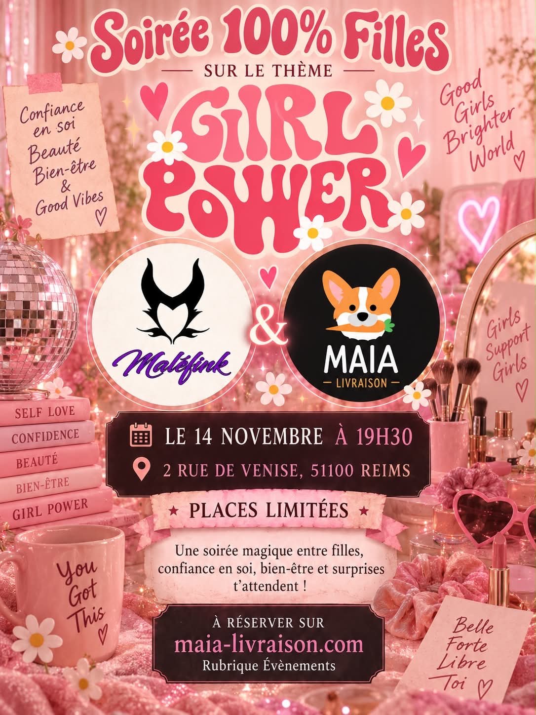 Soirée GIRL POWER 100% FILLES